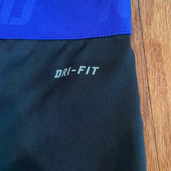 Nike pro legging in large black purple Dri Fit - Picture 8 of 13